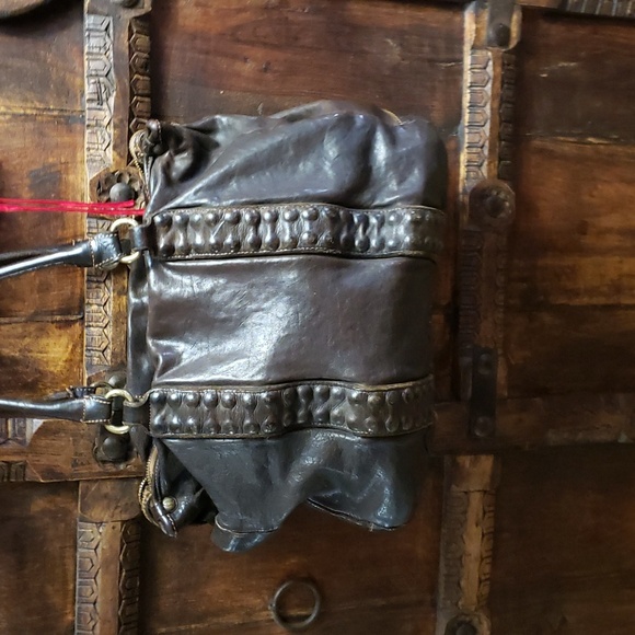 Campomaggi Leather Studded bag - Picture 6 of 11